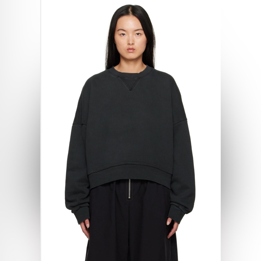 ENTIRE STUDIOS - Black Box Crew Sweatshirt - Size XS